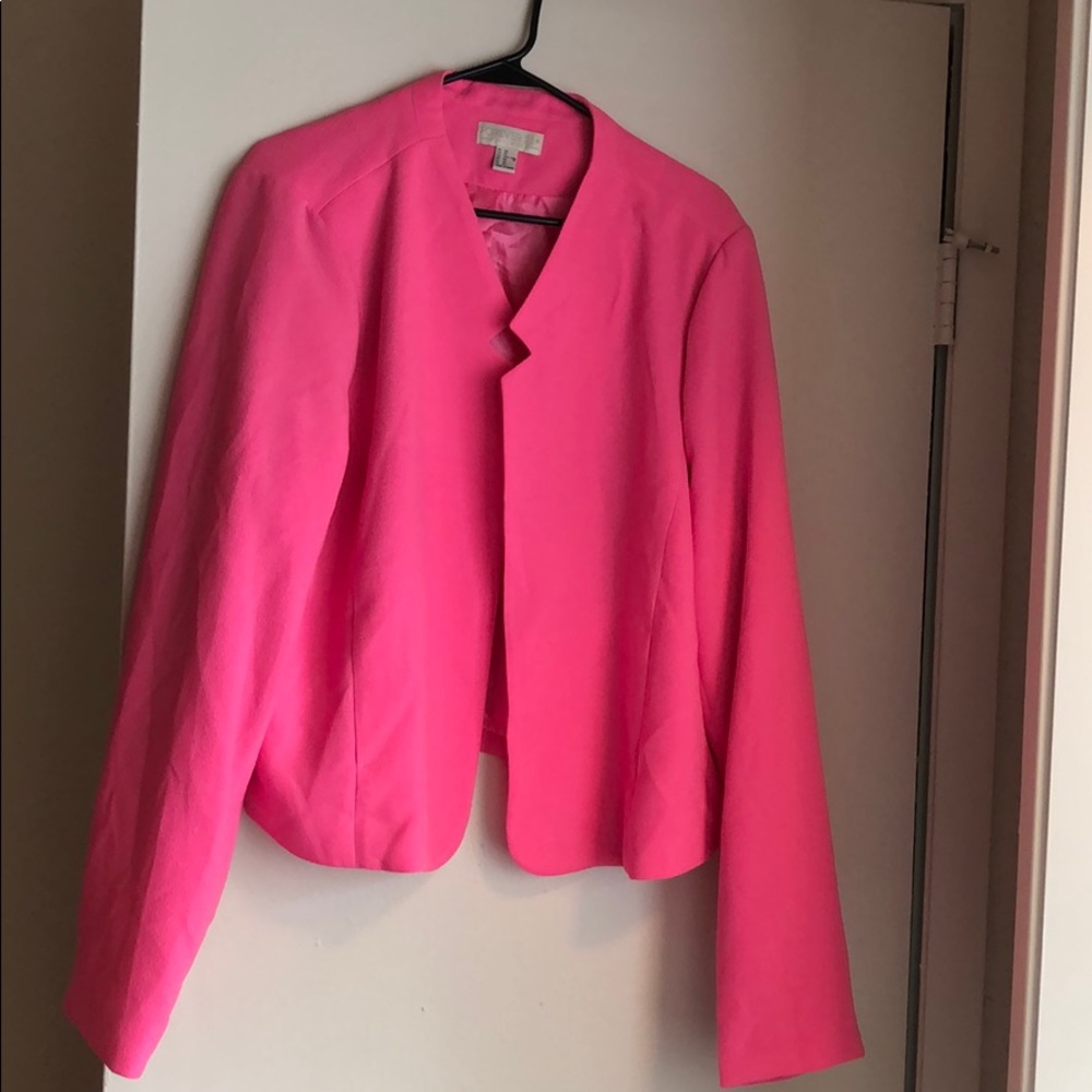 Pink blazer